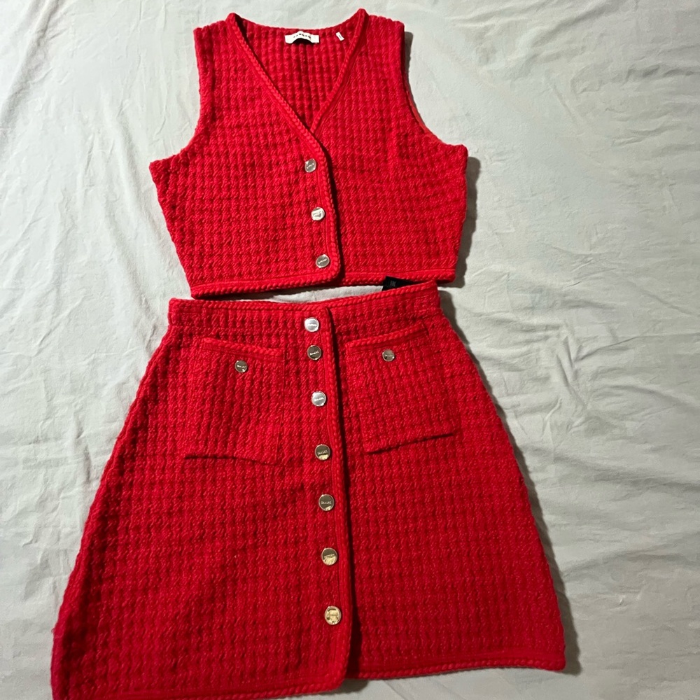 Sandro Vest and Skirt set